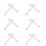 Gadpiparty 20 Stück Druckfedern aus Edelstahl Kugelschreiber Ersatzfedern für Gelschreiberminen...