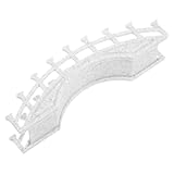 CONGARTENO Miniaturbrücke für Feengarten Kleine Harzbrücke mit Chinesischem Design Winzige...