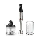 Bosch Stabmixer ErgoMaster Serie 6 MSM6M830, einhändig bedienbar, 4 Edelstahl-Klingen...