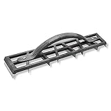 DEWEPRO® Handhobel 465x90mm Gipserhobel - Kantenhobel extra leicht mit 8 Stahlklingen - Putzerhobel...