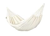 LA SIESTA - Modesta Latte - Klassische Einzel-Hängematte aus Bio-Baumwolle