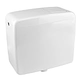 Stabilo-Sanitaer WC Aufputz-Spülkasten Toilette Tiefhängespülkasten Spülung 6-9 Liter...