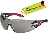 Uvex pheos - Schutzbrille - sportliche Sicherheitsbrille mit 100% UV-Schutz - metallfrei,...