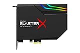 Creative Sound BlasterX AE-5 Plus SABRE32 Hochauflösende PCI-e-Gaming-Soundkarte und DAC mit 32-Bit...