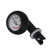 PUSOKEI Luftdruckmesser für Kajak, 0-5.08 PSI / 0-0.35 Bar Füllventil mit Manometer Nylon...