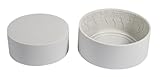 Rayher Silikon Gießform Schale Wichtelrand, 13,5 cm ø, Höhe 5 cm, zum Ausgießen mit Kreativ...