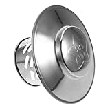 Homoyoyo Edelstahl Schornsteinkappe 80mm Kaminabdeckung mit Vogelschutz für Dach und Ofenrohre