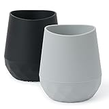 Trinklernbecher ab 6 monate aus Silikon, Tiny Cup, Seposeve 2er-Pack Kleine Trainings Trinkflasche...