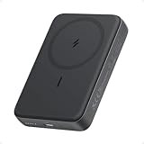 Anker Zolo magnetische Powerbank, kompaktes 10.000mAh Ladegerät mit 30W Max. Schnellladen, kabellos...