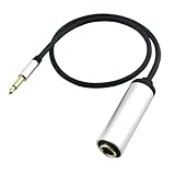 Vielseitiger Soundkonverter, 3,5 mm Stecker auf 6,35 mm Buchse, 1/4 auf 1/8 Adapterkabel für Mixer,...