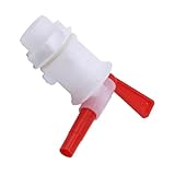 VILLCASE Lebensmittelechter Kunststoff Wasserfass Hahn Auslaufhahn für Wein Bierfässer Langlebiger...