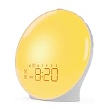 TsoLay Wake-up-Light-Sonnenaufgang-Wecker, Wake-up-Light Mit...