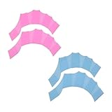 Schwimmhandschuhe 2 Paar Schwimmflossen Schwimmtrainingsflossen Geeignet zum Schwimmen im Pool,...