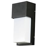 COLLBATH Wasserdichte LED Wandlampe Außenbeleuchtung für Flur Treppe Balkon Einfache Montage...