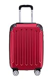 BEIBYE Zwillingsrollen Hardcase Reisekoffer Koffer Trolleys Hartschale in XL-L-M in 14 Farben (Rot,...