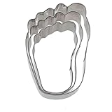 Westmark Ausstechformen-Set, Unterschiedliche Größen, Rostfreier Edelstahl, Käsefüße, 3-tlg.,...