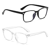 Generisch 2 Stück Blaulichtbrille | Blaulichtfilter Brille | Brille zum Schutz vor Blaulicht |...