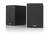 Denon SCN10 Lautsprecher, Zwei-Wege-HiFi-Lautsprecher für TV-Soundsystem, 2 x 65 W, kompatibel mit...