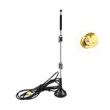 Vecys WiFi Antenne 2.4 G/5G/5.8G Doppelfrequenz 12 dBi MIMO Omnidirektionaler Signalverstärker...