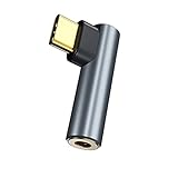 USB C zu 3,5-mm Kopfhörer Adapter,Kopfhörer Adapter USB Typ C auf 3,5mm Klinke Audio Aux...