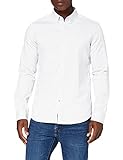 TOM TAILOR Herren Bluse Blusen, Shirts & Hemden Gemustertes Hemd White, L