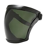 Lerpwige Arbeitsschutz Gesichtsschutz Transparent Gesichtsschutz für Arbeiten Schleifen