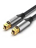 VENTION Optisches Kabel Toslink-Kabel 2m, Optisches digitales Audiokabel S/PDIF - Geflochten,...