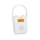 TechniSat DIGITRADIO 30 - wasserdichtes DAB+ Duschradio (UKW, DAB Digitalradio, integrierter Akku,...