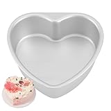 Generico Kuchenform, antihaftbeschichtet, wasserdicht, für Kuchen in Herzform, geeignet für...