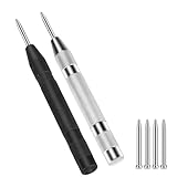 2 Stück Automatischer Körner, 130mm Automatik Körner Metall, Körner Automatik, Gefederter...