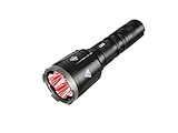 Nitecore Chameleon CR7 Jagdlampe, 2500 Lumen Weißlicht, 540 Lumen Rotlicht, LED Taschenlampe, 280 m...