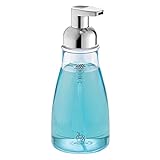 iDesign 50103EU Schaumseifenspender, durchsichtig / chrom