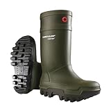 DUNLOP Protective Footwear Unisex-Erwachsene Purofort Thermo+ Full Safety Gummistiefel, Grün,...