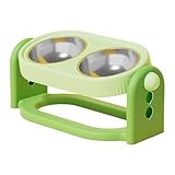 Fxzqgnh Erhöhter, geneigter Katzennapf, Hundenapf, Futter- und Wassernapf, rutschfest,...