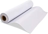 Zeichenpapier Rolle, Zeichenrolle 22cm x 15m Weiße Papierrolle Kinder Künstler Skizze Malerei...