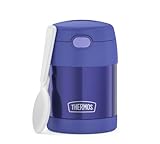 RMOVR THERMOS kids FUNTAINER FOOD JAR 0,30l, purple, Thermobehälter für Essen mit Löffel für...