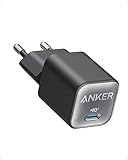 Anker USB C GaN Charger 30W, 511 Ladegerät (Nano 3), PIQ 3.0 PPS Schnellladegerät, Kompatibel mit...