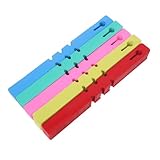 BCOATH 500 Stück Wetterfeste Kunststoff Pflanzenschilder mit Aufhängung Beschreibbare Farbige Baum...