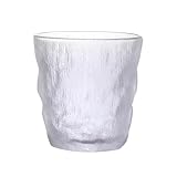 CHARIVA Elegante, unregelmäßige Glastassen, perfekt für Cafés, Büros und Zuhause (4,...