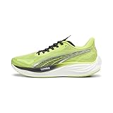 Puma Velocity Nitro 3-Laufschuh für Herren, Lime Pow-Black-Silber, 10 UK