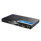 ZGJIAJU DVD Spieler Heim-DVD-Kinder-Lern-Blu-ray-HD-EVD-Film-Player VCD-CD-ROM-Multifunktions-Player