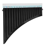 JOINPAYA 18-Pfeifen Panflöte in C-Dur – Tragbares Musikinstrument Für Anfänger Und...