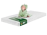 DREAMSTAR Ergo Kids Junior Babymatratze und Kindermatratze mit Trittkante | Öko-TEX® |...