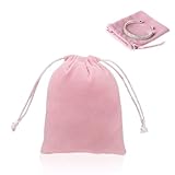 Dreamil Samtbeutel 12 Stück Samt Schmuckbeutel,7x9 cm Mit Kordelzug Samtbeutel,Geschenk Tasche,für...