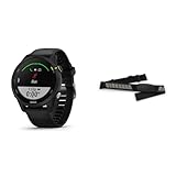 Garmin Forerunner 255 Music – GPS-Laufuhr mit individuellen Trainingsplänen & HRM-DUAL –...