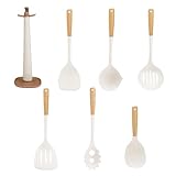 Silikon Pfannenwender Set,Küchenutensilien 6-teilig | Hochtemperaturbeständiger...
