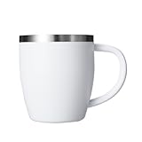 HEECN® Camping Becher - Edelstahl Tasse - Thermotasse - Kaffeebecher - Doppelwandige Isolierbecher...