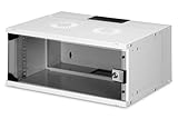 DIGITUS Netzwerkschrank SoHo Pro - 19-Zoll Rack 4 HE - Unmontiert - Wandmontage - 400 mm Tiefe - 327...