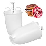 HOLIDYOYO 2 Teiliges Donut Herstellungswerkzeug Mini Donuts Maker Maschine Donut Herstellungs...