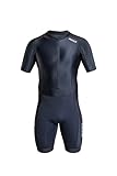 ZONE3 Herren Activate+ Kurzarm Tri Suit - Performance Einteiler für Triathlon Training & Rennen,...
